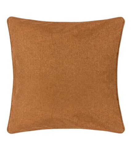 Furn Dawn Piping Detail Textured Throw Pillow Cover (Brick) (45cm x 45cm) - UTRV3041