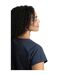 Womens/ladies pernille cut out t-shirt navy Weird Fish-3