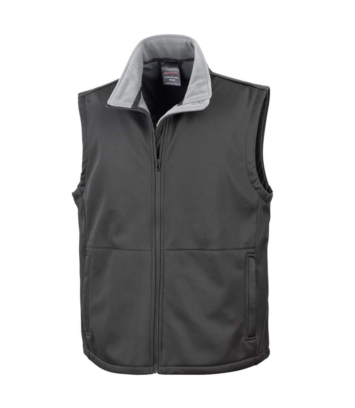Result Mens Core Soft Shell Bodywarmer Jacket (Black) - UTBC907