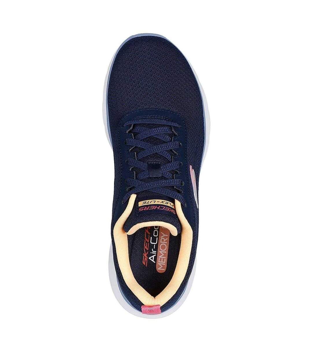 Baskets Flex Appeal 5.0 New Thrive Femme Bleu Marine Rose Skechers-3