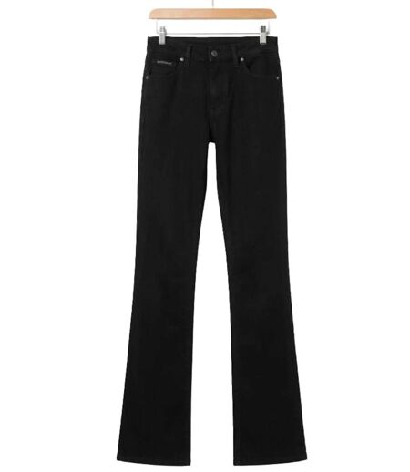 Jean Femme 5 Poches Axxano Noir Lavé – Confort Stretch & Style