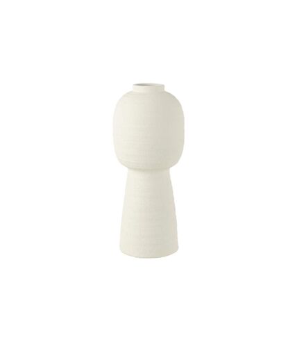 Vase Lanterne Déco Russel 50cm Blanc