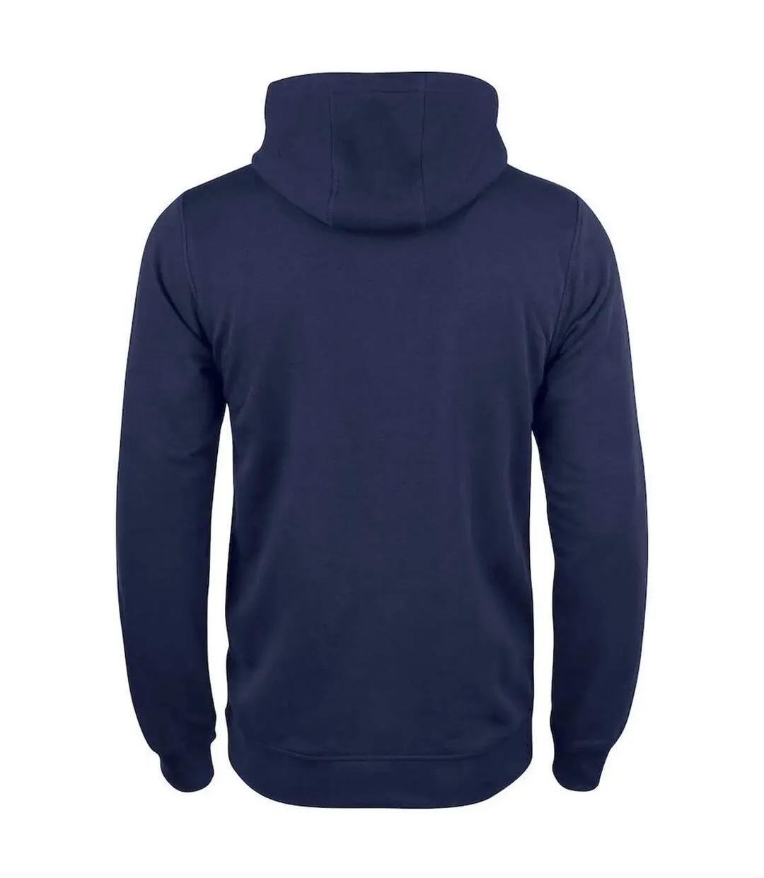 Sweat À Capuche Premium Homme Bleu Marine Foncé Clique-2