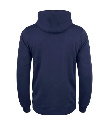 Sweat À Capuche Premium Homme Bleu Marine Foncé Clique