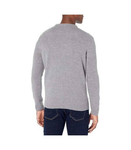 Pull Gris Clair Homme Lacoste Tricot AH2341 - XS