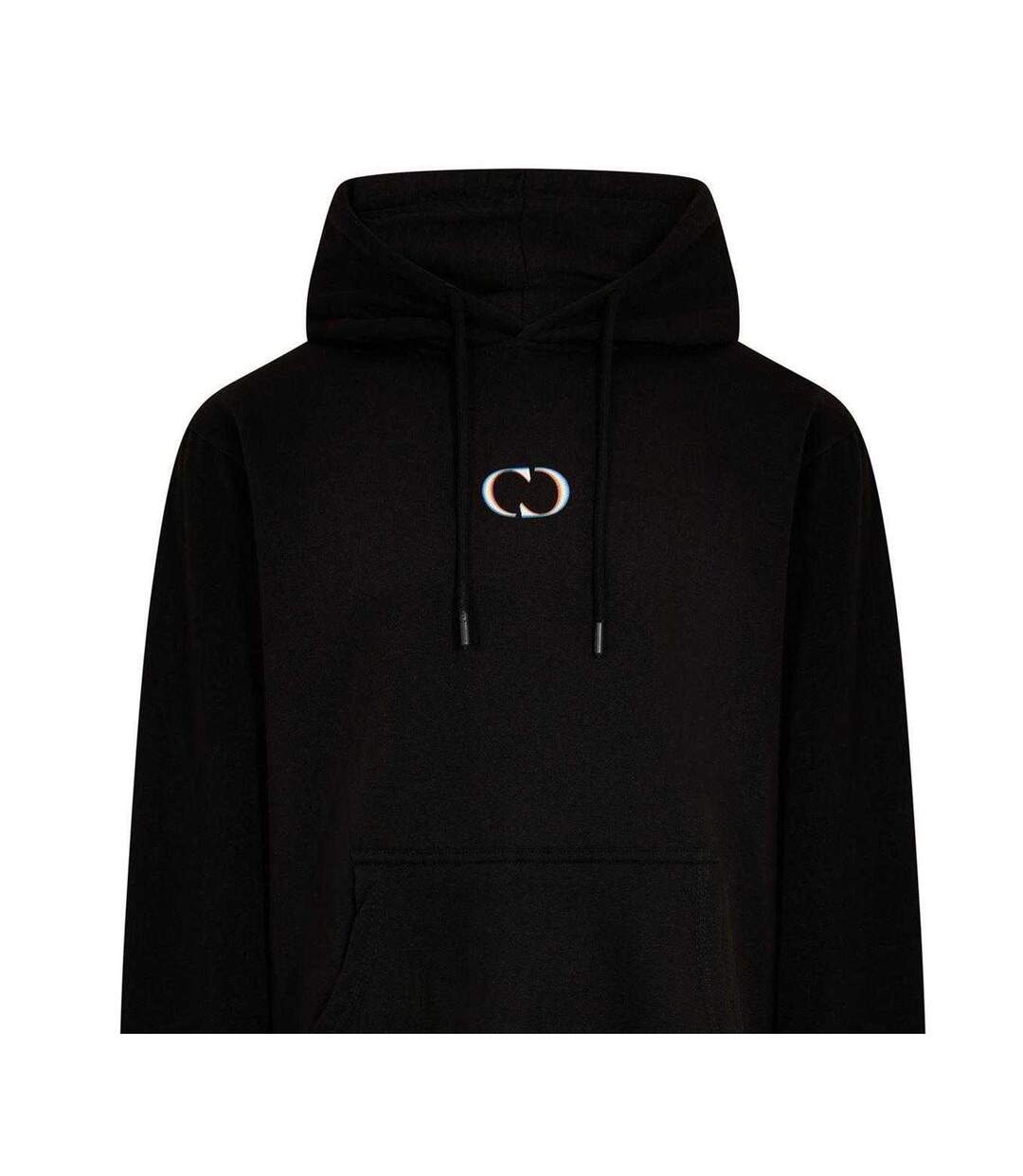 Sweat À Capuche Manches Longues Homme Noir Criminal Damage-2