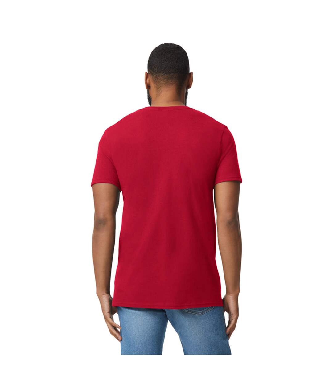 T-shirt Softstyle Adulte Rouge Vif Gildan-3