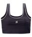 Womens/ladies Mone Sports Bra Black Huari-1