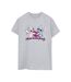 Disney Womens/Ladies Lilo And Stitch Ohana Heart With Angel Cotton Boyfriend T-Shirt (Gris sportif) - UTBI30240-1