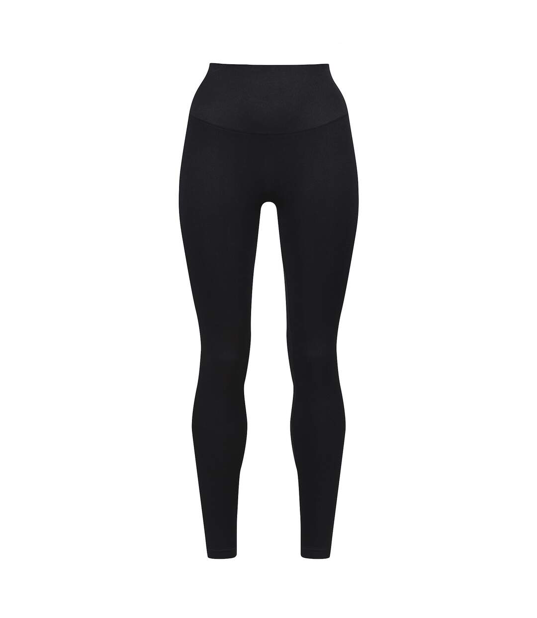 Ladies Essentials Black Leggings Sculpting Supportive Recycled Stretch Fit-1