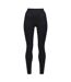 Ladies Essentials Black Leggings Sculpting Supportive Recycled Stretch Fit-1