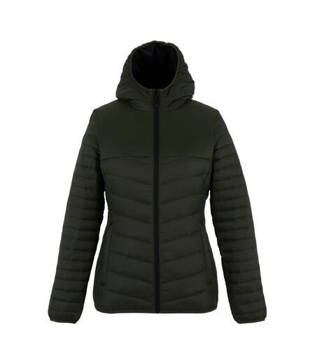 Veste Hybride Loft Lite Femme Kaki Foncé Noir Regatta