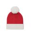 Mensa knitted christmas beanie red/white MidOcean-1