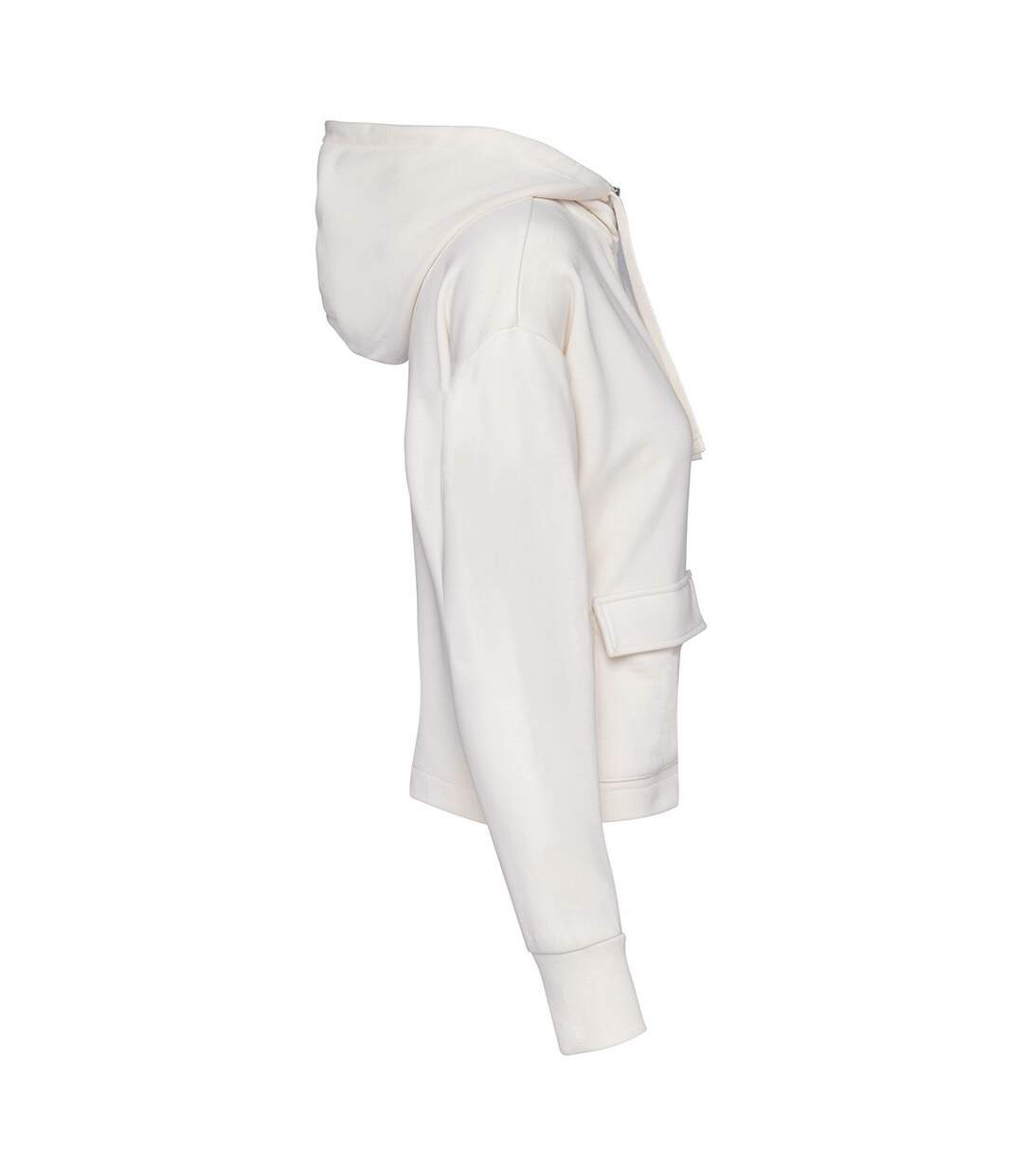 Veste À Capuche Femme Blanc Cassé Native Spirit-3