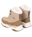 Womens/ladies Nadine Snow Boots Ecru Trespass-2