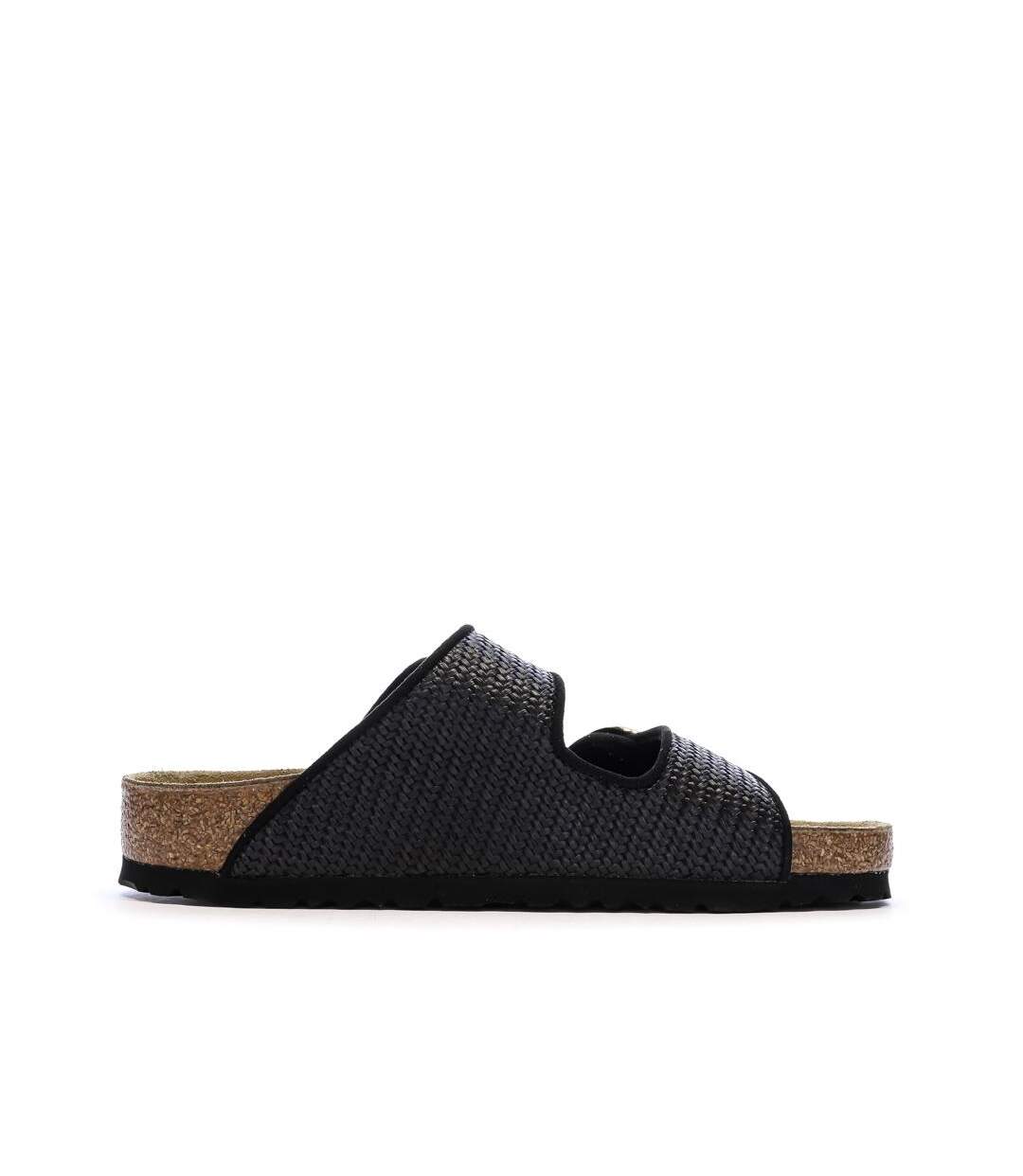 Sandales noires femme birkenstock arizona big buckle-2
