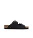 Sandales noires femme birkenstock arizona big buckle-2