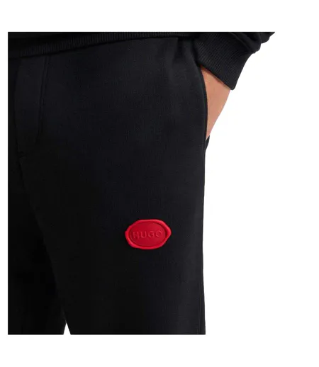 Mens Dilvanos Regular Joggers Black Hugo Boss