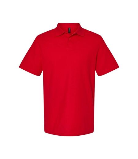 Polo Softstyle Adulte Rouge Vif Gildan