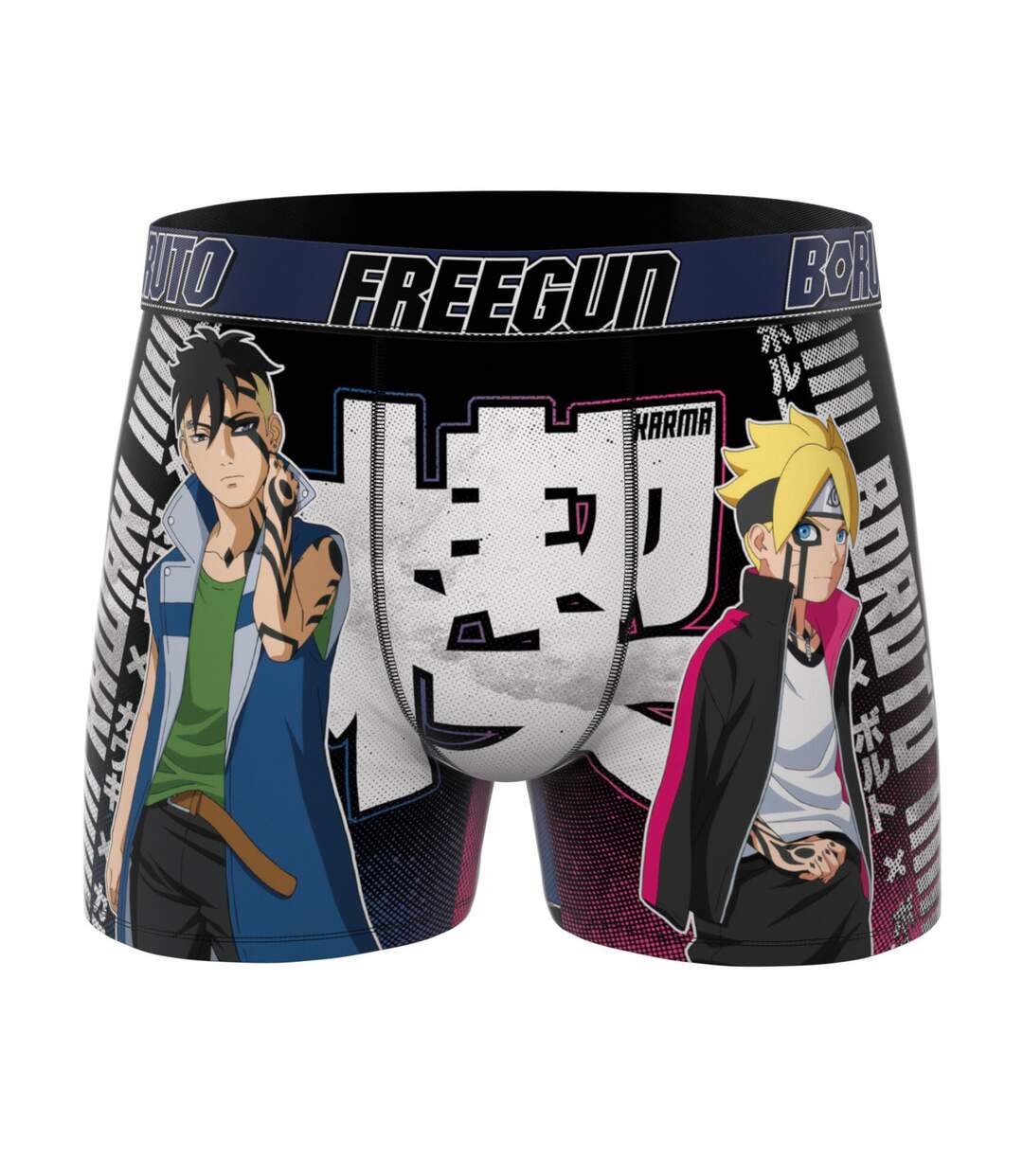 Lot de 3 boxers homme Boruto Freegun-4