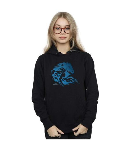Disney Sweat à capuche Frozen 2 Nokk Silhouette Womens/Ladies (Noir) - UTBI8203