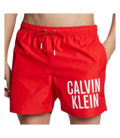 Short de bain Rouge Homme Calvin Klein KM0KM00794