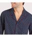 Pyjama long ouvert homme Popeline Eminence-4