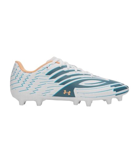 Chaussures De Foot Pour Terrain Ferme Motif/style À Motifs Shadow Club Homme Bleu Blanc Under Armour