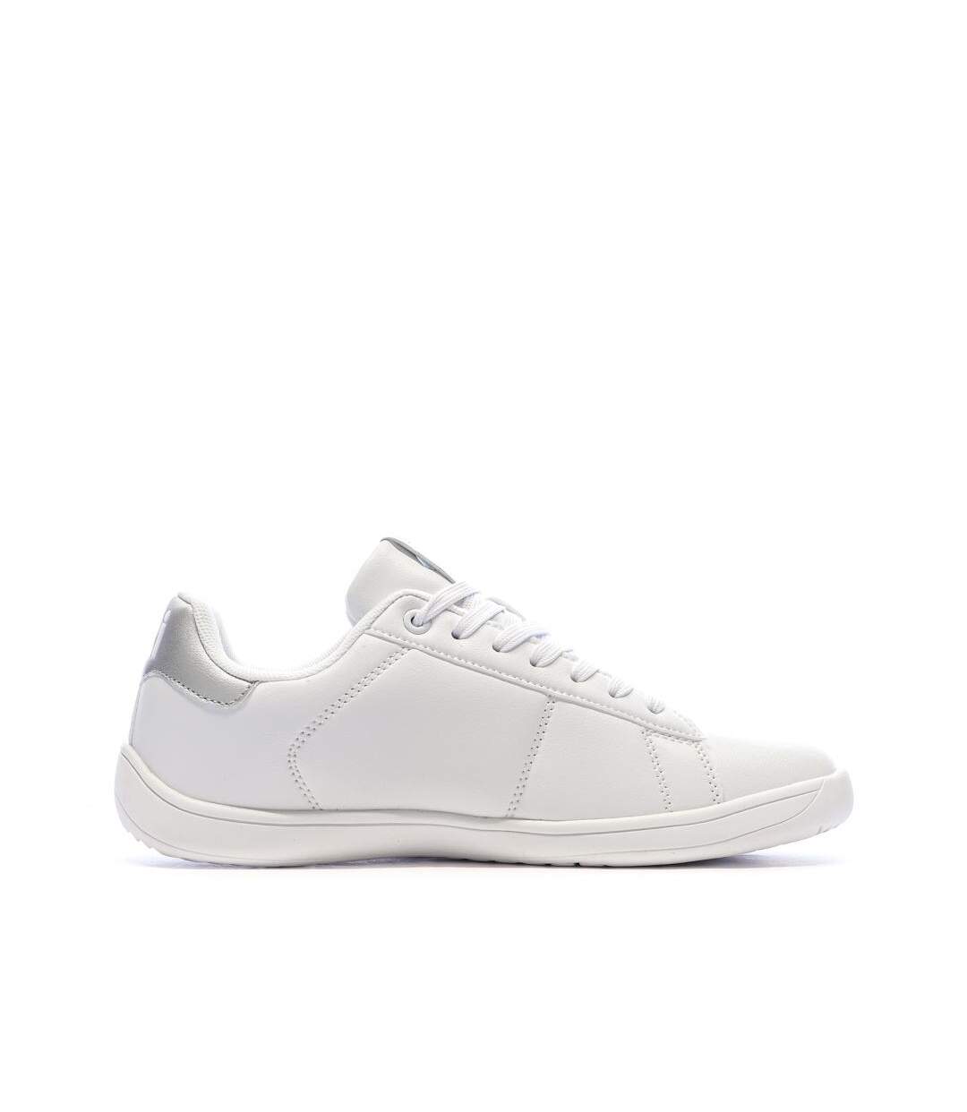 Baskets blanches/argent femme xti plata-2