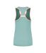 Womens/ladies Slim Sleeveless Tank Top Blue K-Swiss-2