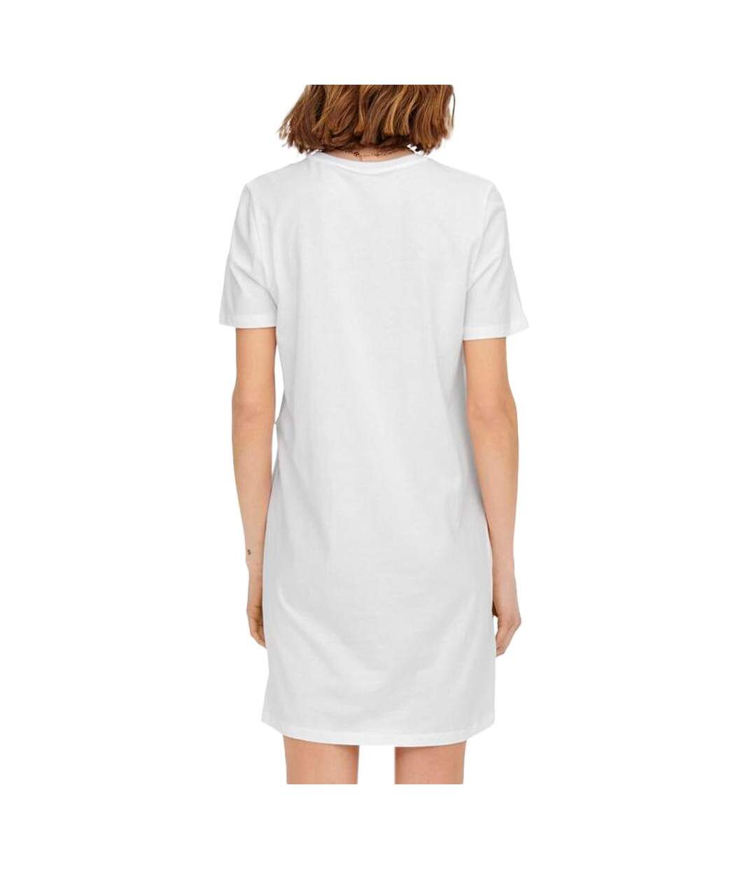Robe blanche femme only may - s-2