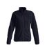 Womens/ladies Speedway Fleece Jacket Dark Navy Printer-1