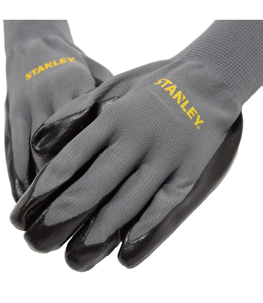 Gants De Sécurité Motif/style Adhérent Gris Stanley-4