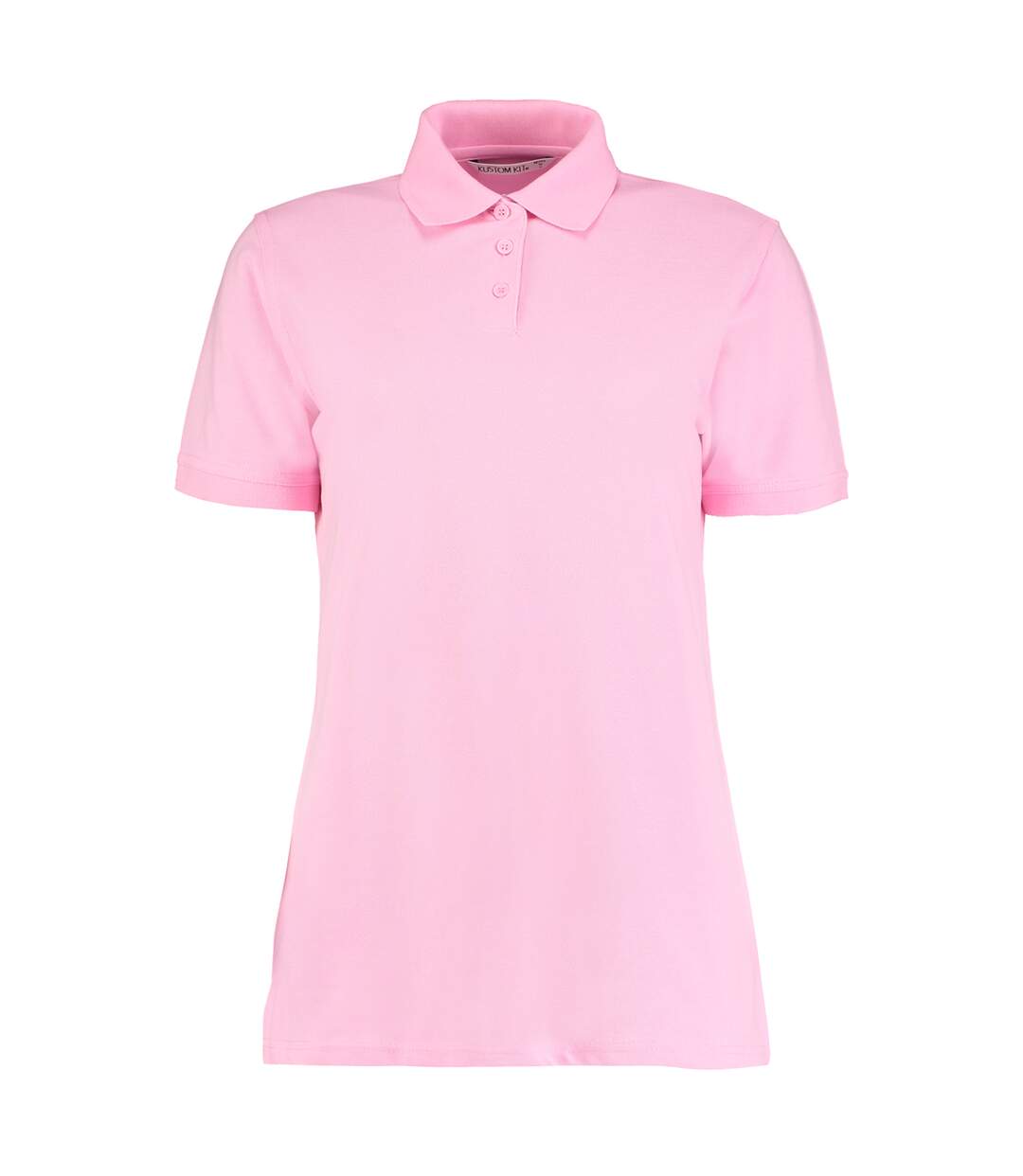 Polo à manches courtes  klassic superwash pour femme rose Kustom Kit