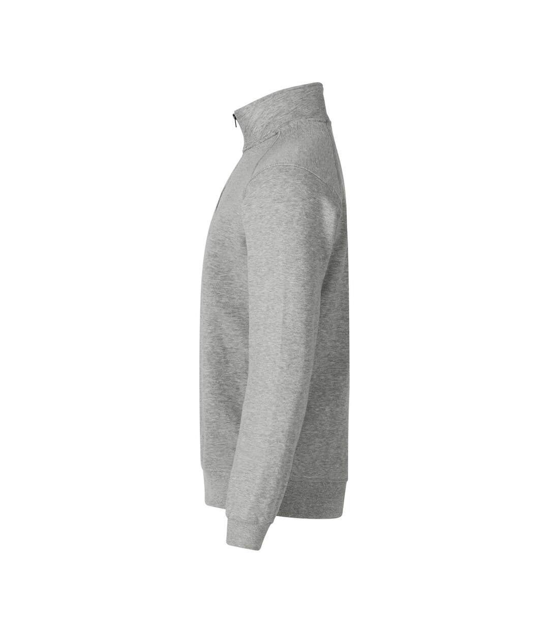 Sweat Classic Adulte Gris Chiné Clique-2