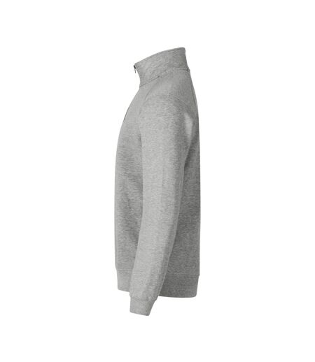 Sweat Classic Adulte Gris Chiné Clique