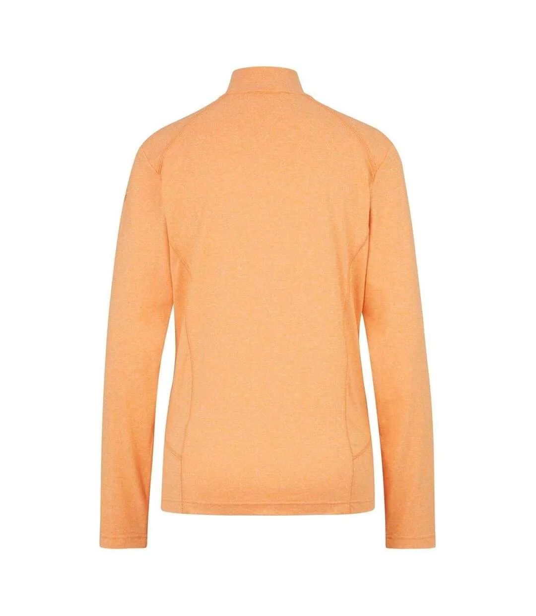 Womens/ladies Jenita Half Zip Raglan Sweatshirt Orange Ziener-3
