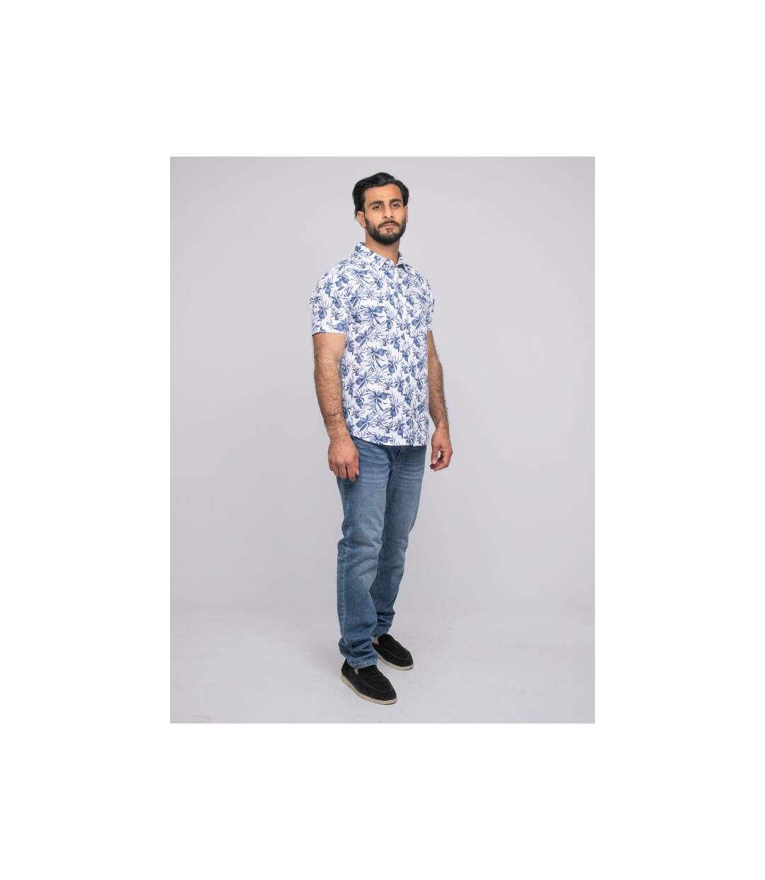 Chemise manches courtes DRILOUBINE-4