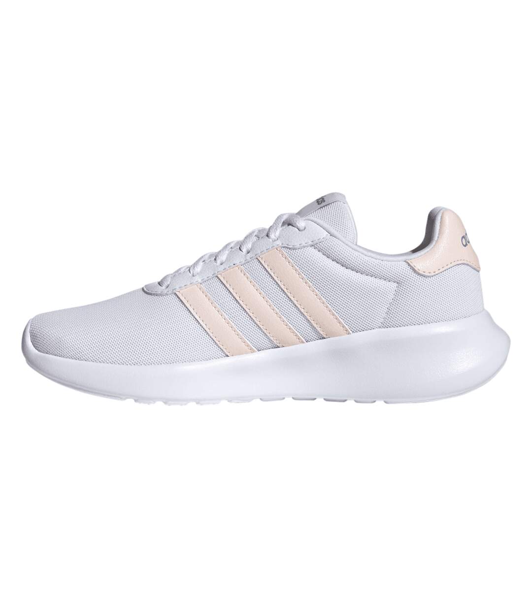 Womens/ladies Lite Racer 3.0 Trainers Cloud White Quartz Blue Adidas-2