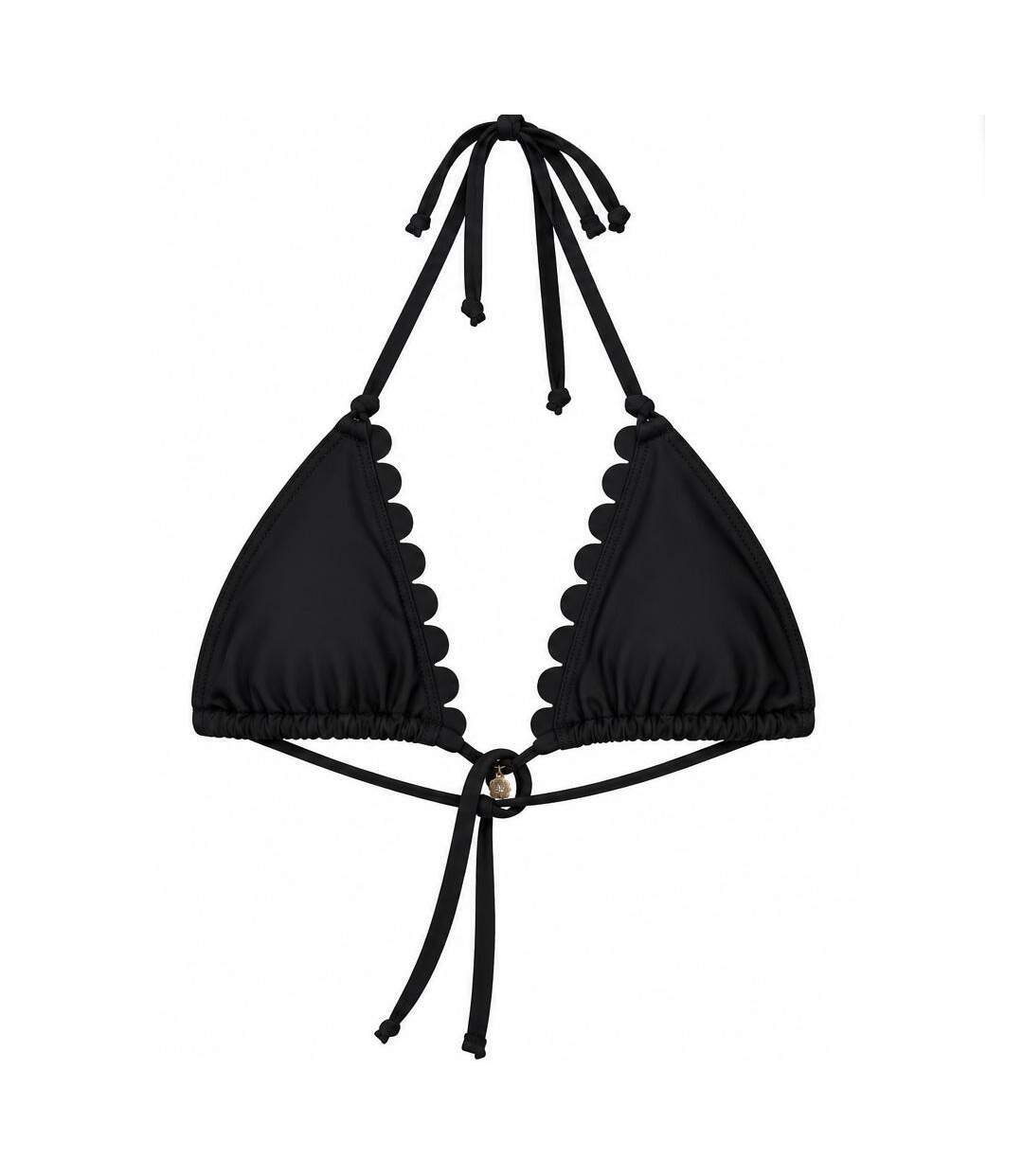 Haut de maillot de bain noir femme grain de sable alexa-1