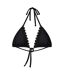 Haut de maillot de bain noir femme grain de sable alexa-1