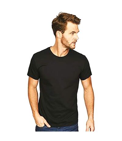 Casual Classics Mens Premium Ringspun Tee (Black) - UTAB263