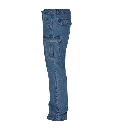Jean À Poches Homme Bleu Clair Délavé Urban Classics