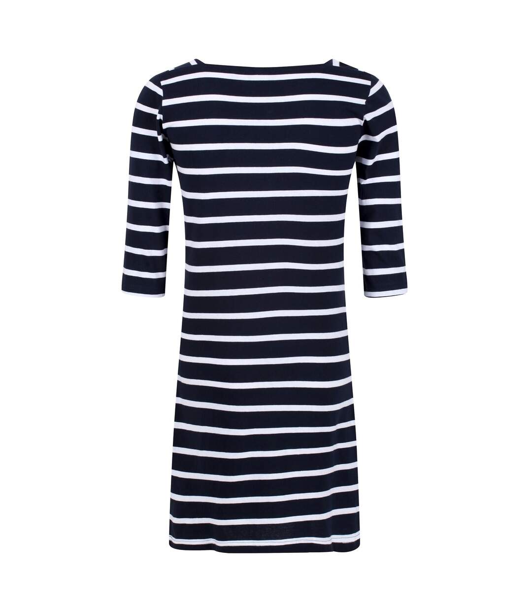 Womens/ladies paislee stripe casual dress navy/white Regatta