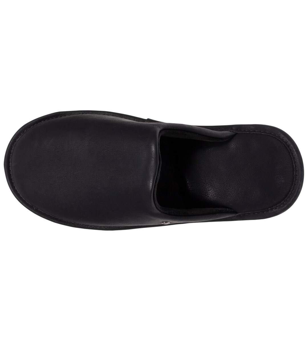 Isotoner Chaussons Mules homme ultra confortables et léger effet faux cuir-2