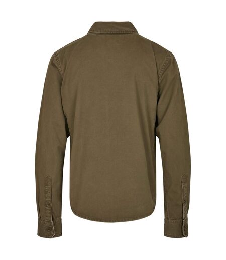 Chemise Manches Longues Homme Olive Build Your Brand