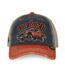 Casquette baseball avec broderie et effet usé Retro Muscle Vondutch-2