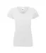 Womens/ladies Authentic Classic T-shirt White Russell-2