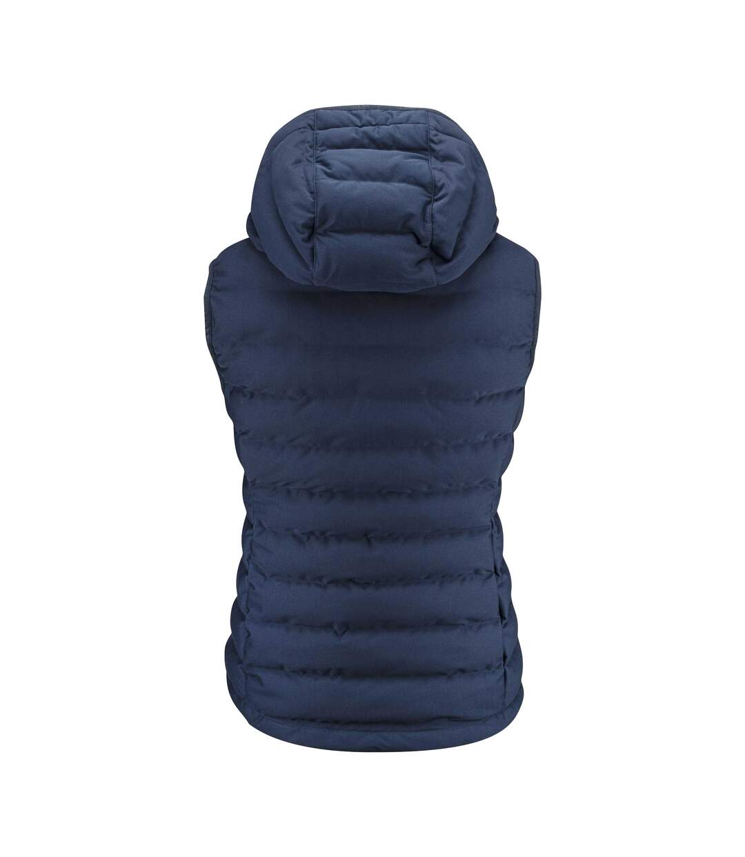 Womens/ladies Woodlake Heights Padded Gilet Navy James Harvest-2