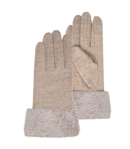 Isotoner Gants femme tactiles non doublés